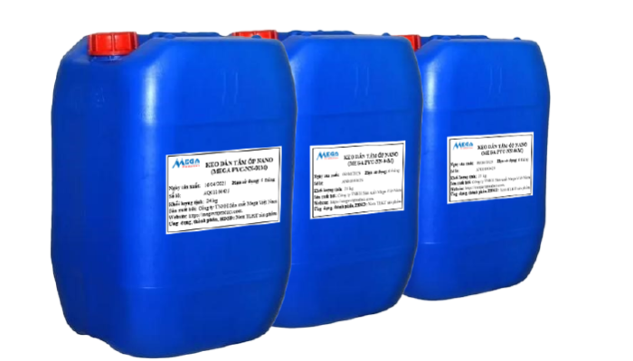 Sản phẩm keo dán màng cho tấm nhựa nano của Mega Việt Nam